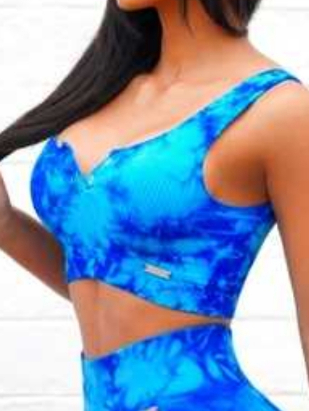 Final💲Drop Bombshell Sportsbra Blue
